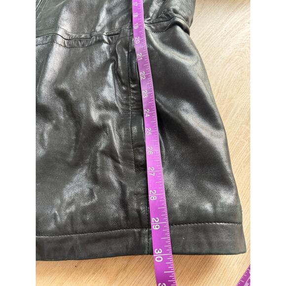 Marc New York VINTAGE Andrew Marc Leather Jacket in Black, Size Small - Picture 13 of 13